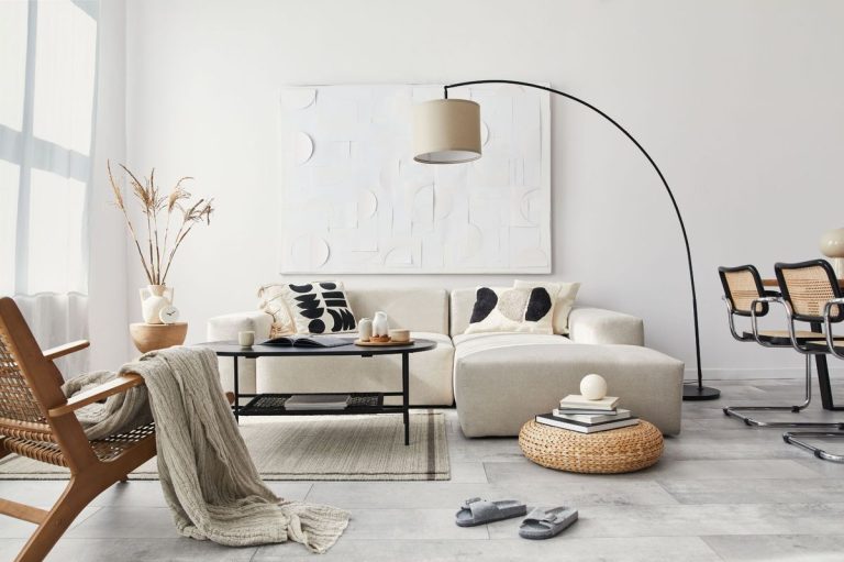 Black Lamps vs. Silver Floor Lamps