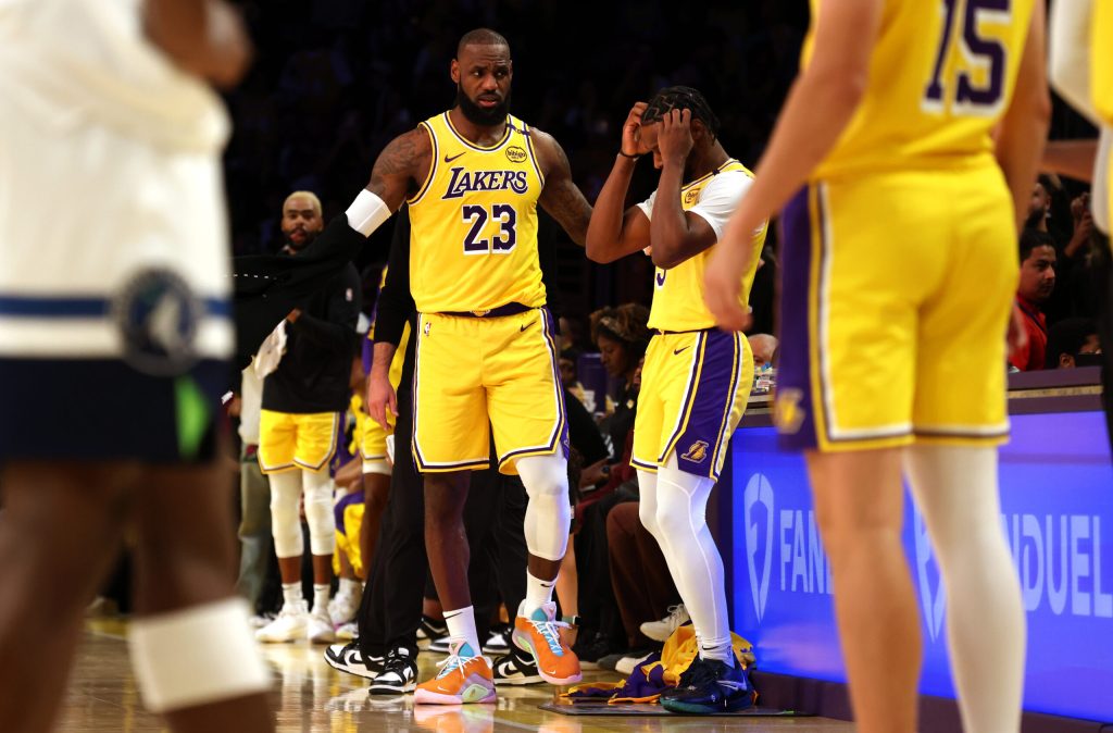 Timberwolves vs Lakers match player stats